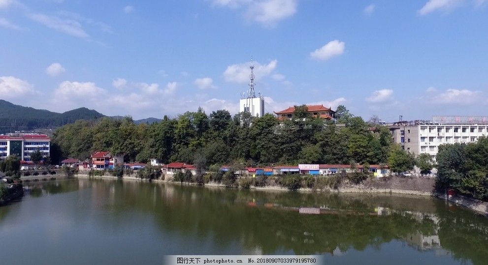 月弓池风光图片 旅游摄影 自然景观 图行天下素材网